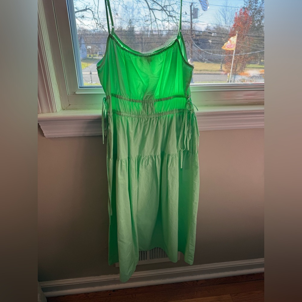 New Set of 2 Neon Pink & Neon Green Sundresses